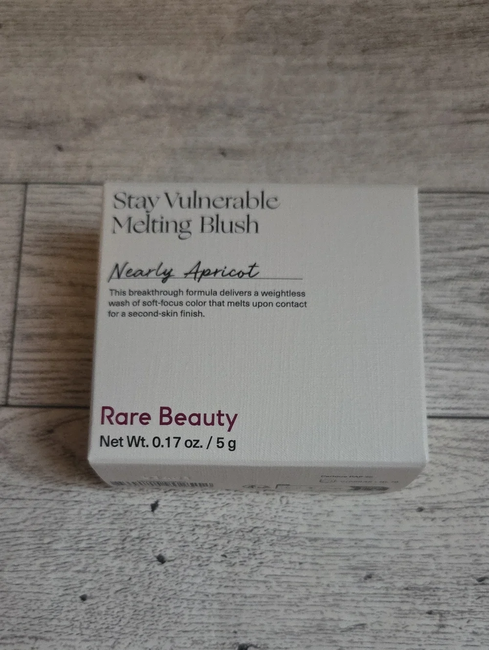 Rare Beauty Stay Vulnerable Melting Blush In Nearly Apricot